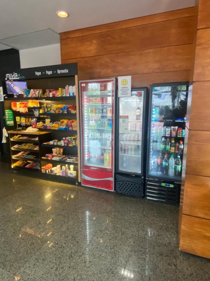 Flat Com Vista Panoramica -15- Na Barra Da Tijuca - Estacionamento Gratuito - Frigobar - Ar Condicionado - Piscina - Academia - Balsa Para Praia Gratis - Varanda - Vista Parcial Mar E Lagoa Rio de Janeiro Exterior foto